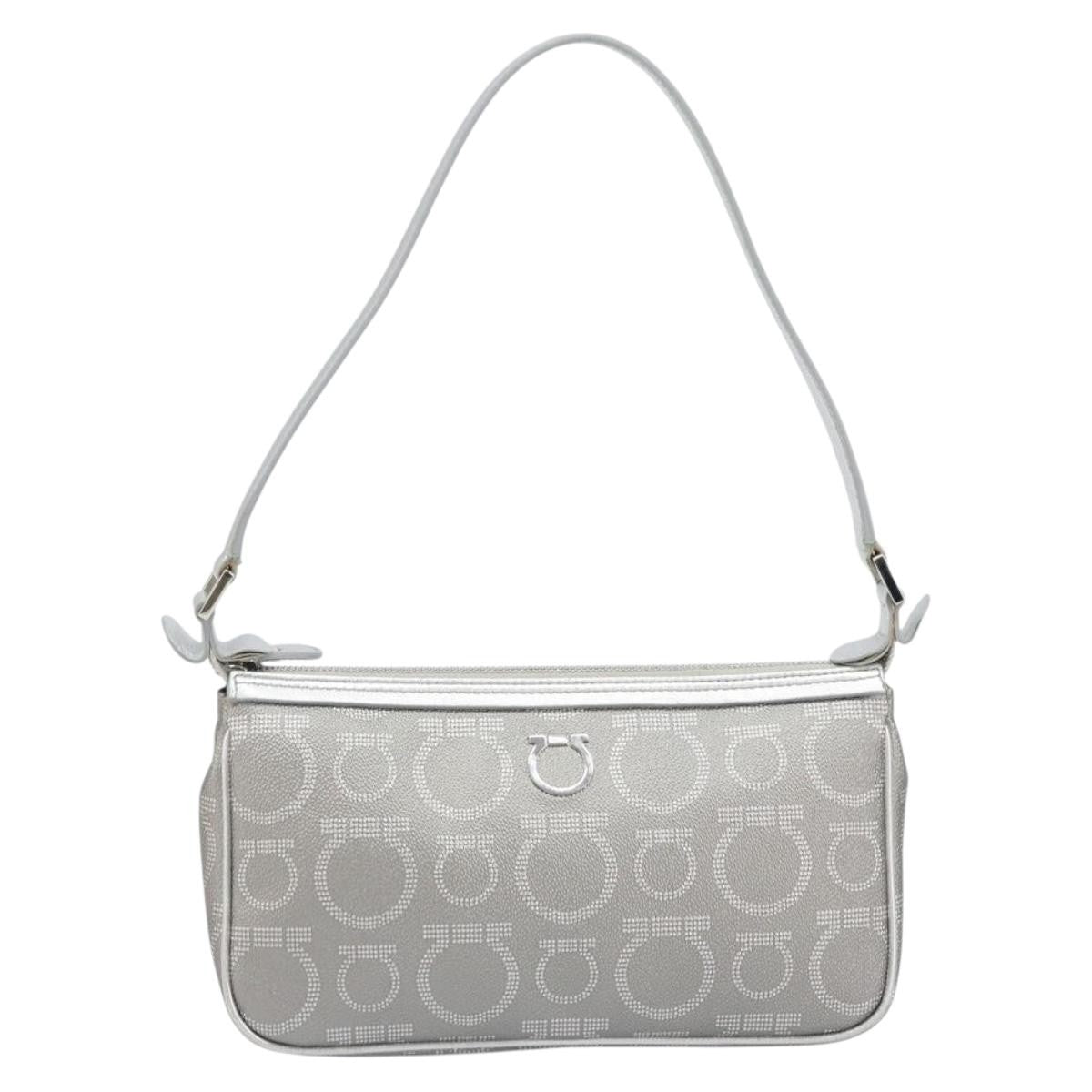 Salvatore Ferragamo Gancini Leather Mini