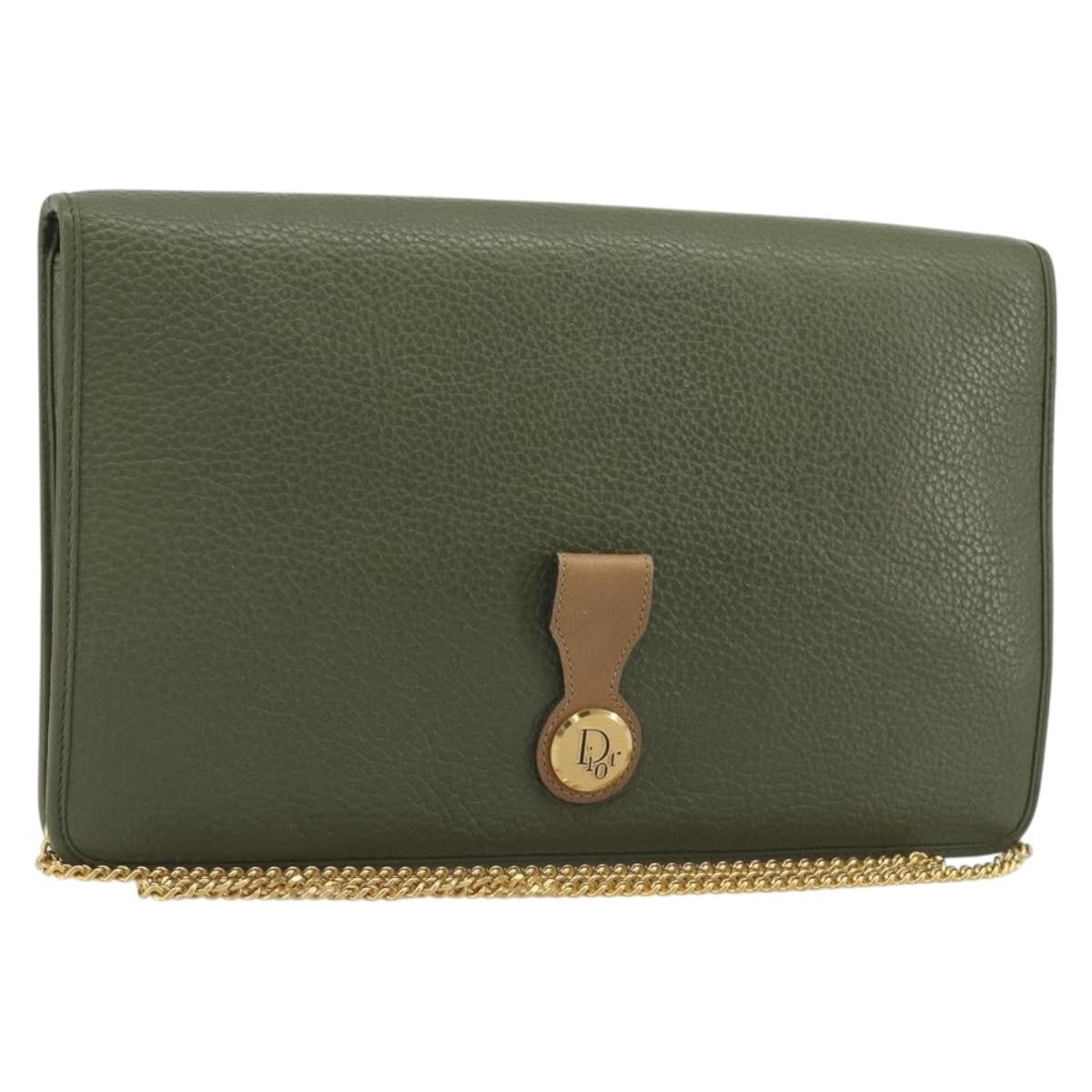 Christian Dior Vintage Chain Flap Leather Product Image
