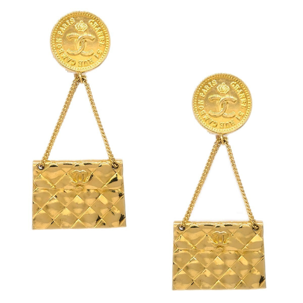 Chanel 31 Rue Cambon Flap Bag Clip-On Metal Product Image