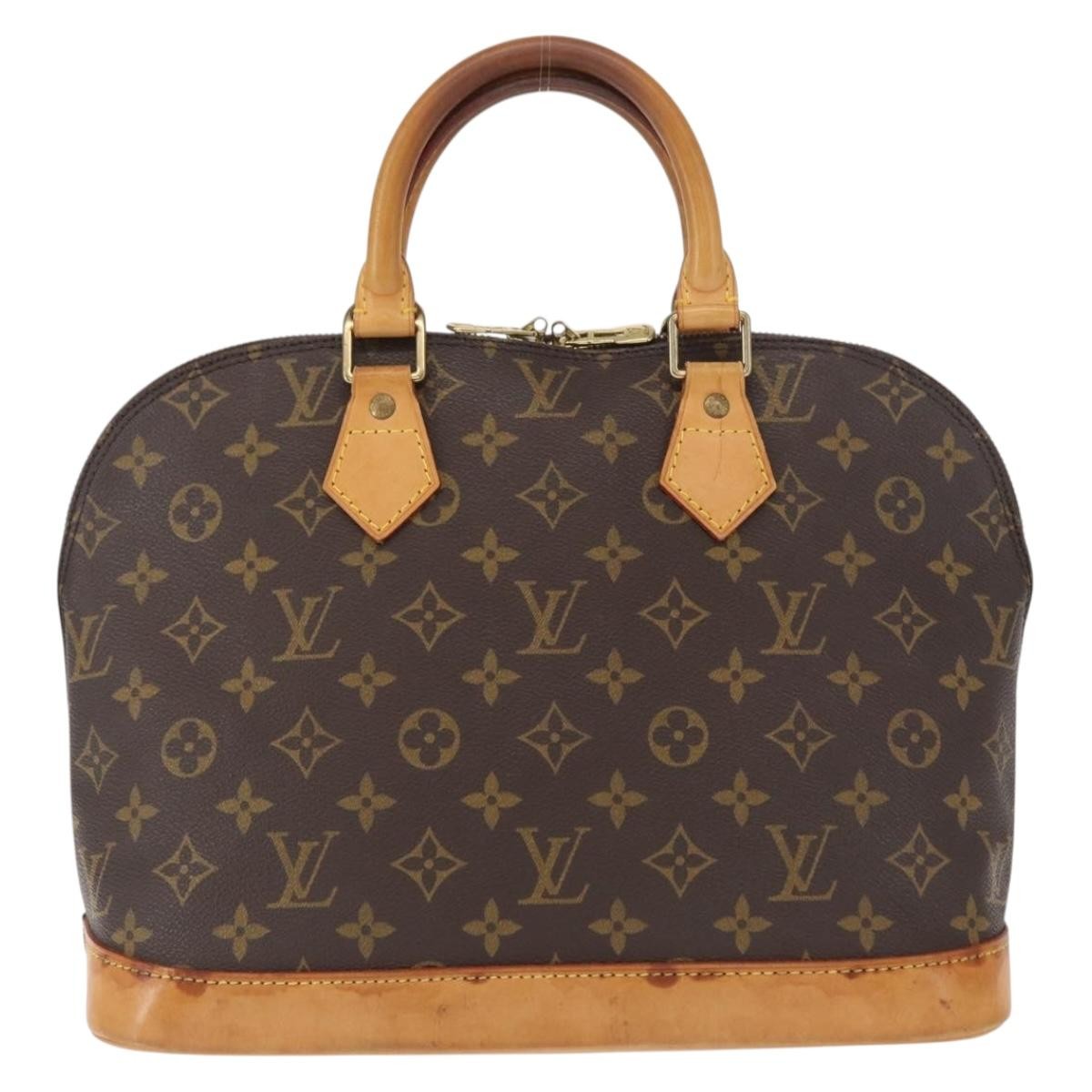 Louis Vuitton Alma Handbag Monogram Canvas PM