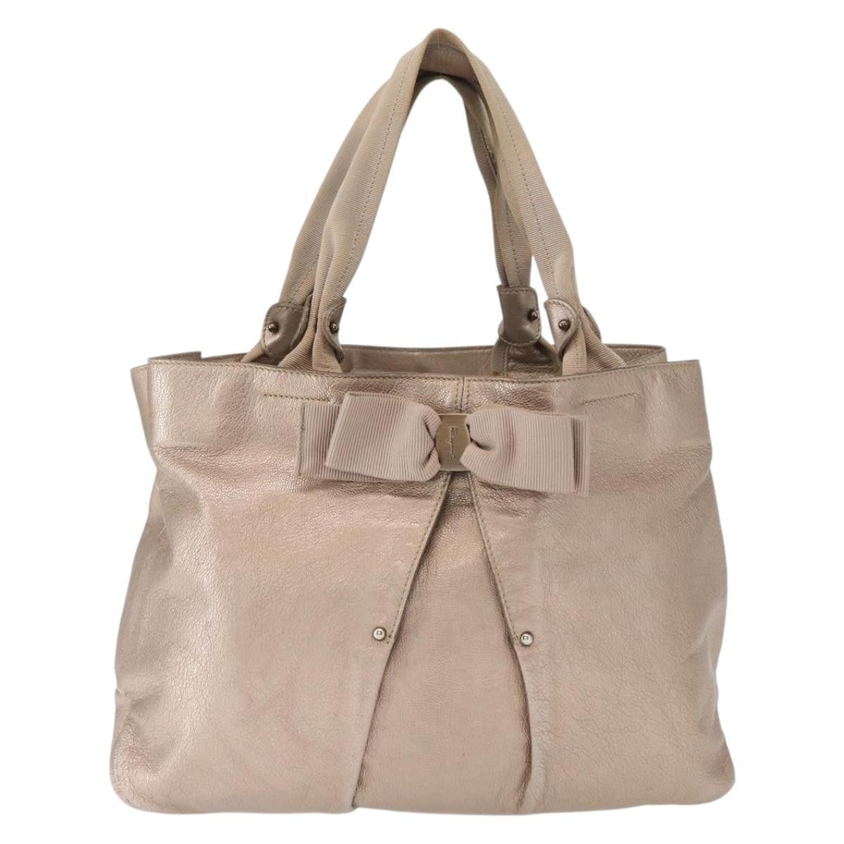 Salvatore Ferragamo Vala tote Leather Product Image