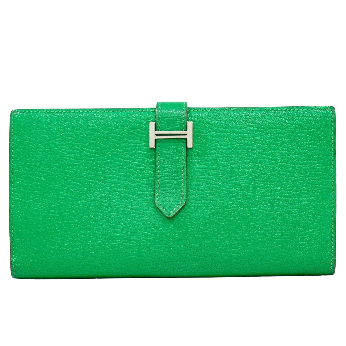 Hermes Bearn Wallet Chevre Mysore Long