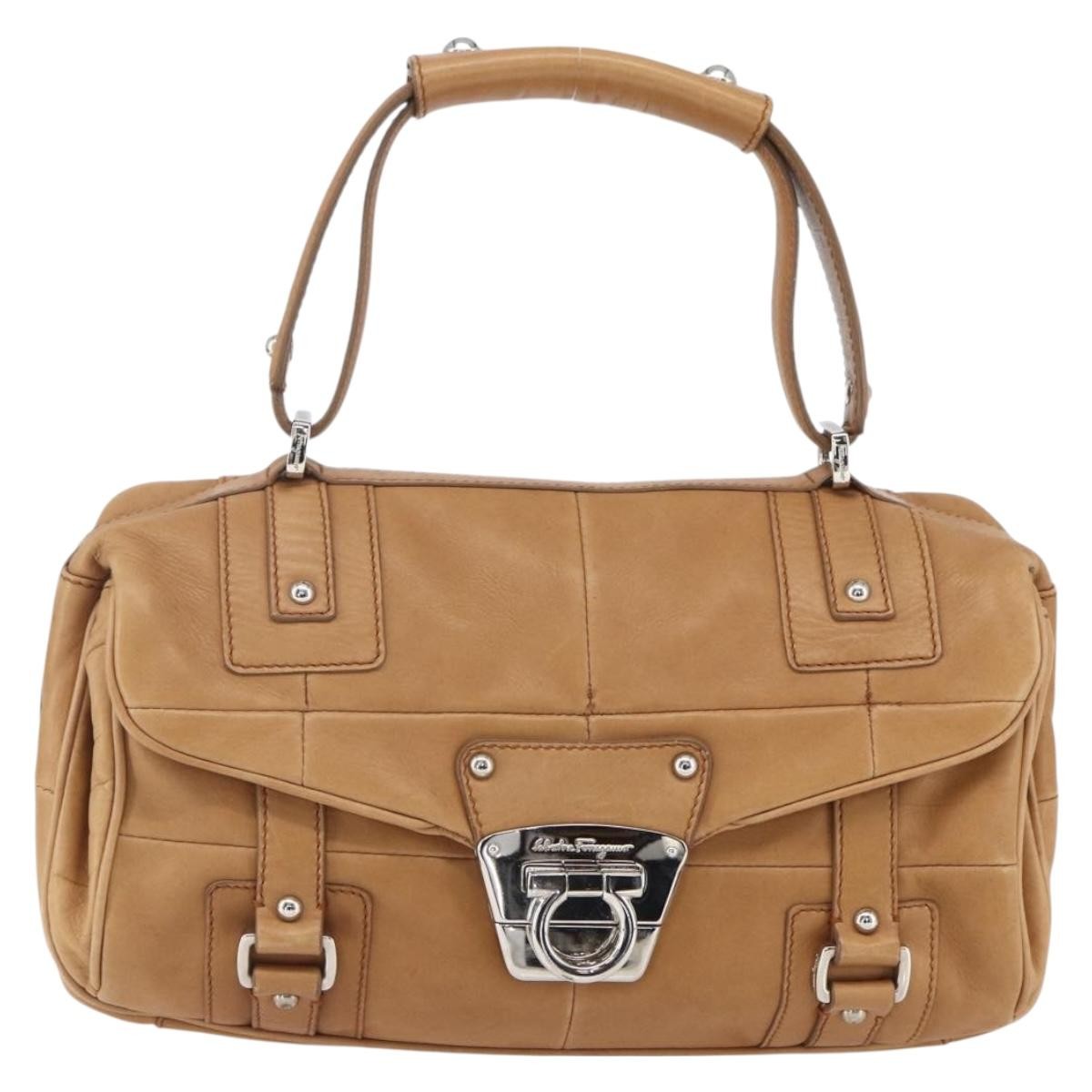Salvatore Ferragamo Gancini Leather Product Image