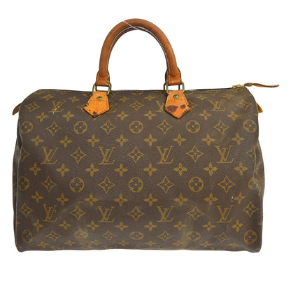 Louis Vuitton Speedy Handbag Monogram Canvas 35