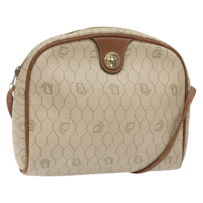 Christian Dior Vintage Honeycomb Shoulder Bag Canvas Product Image