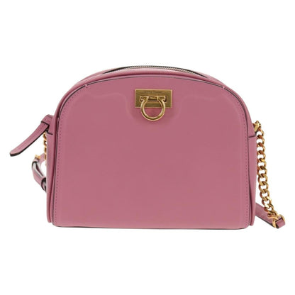 Salvatore Ferragamo Gancini Shoulder Bag Leather Product Image