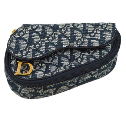 Christian Dior Saddle Zip Diorissimo Canvas Product Image