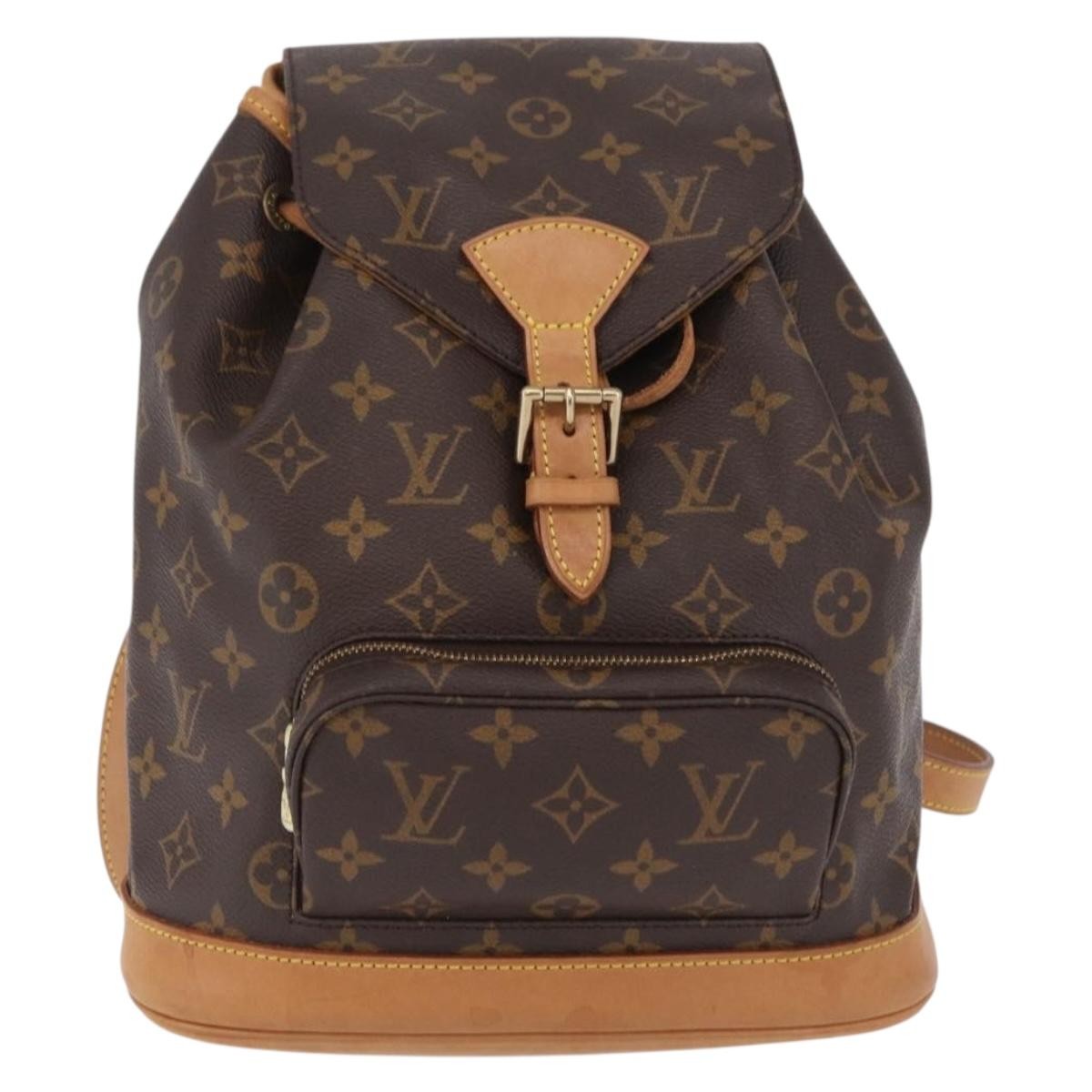 Louis Vuitton Vintage Montsouris Monogram Canvas MM