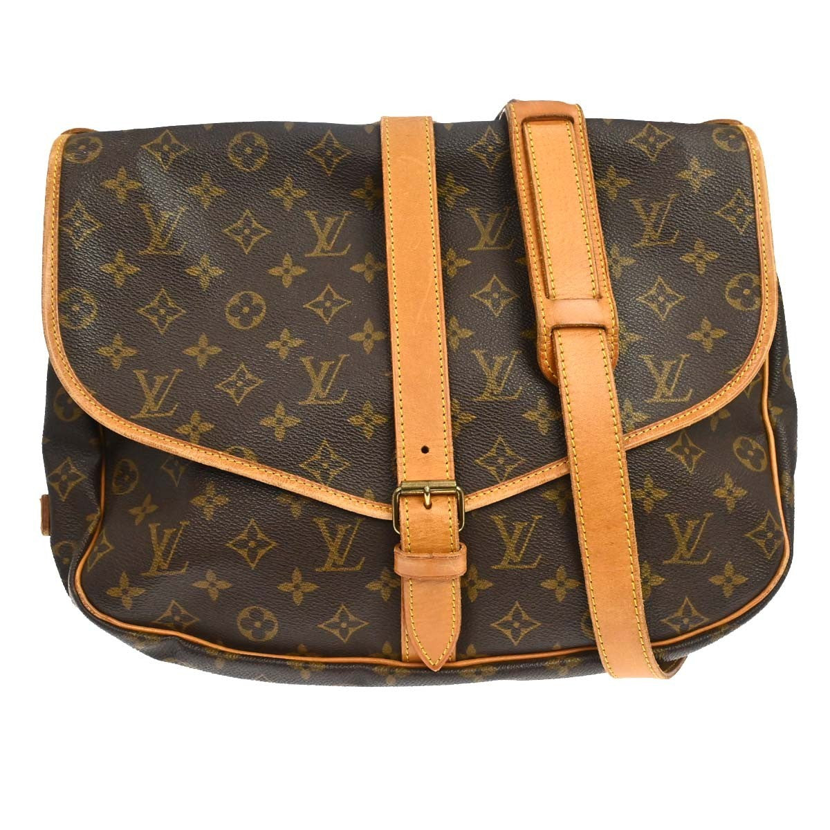 Louis Vuitton Saumur Monogram Canvas 35