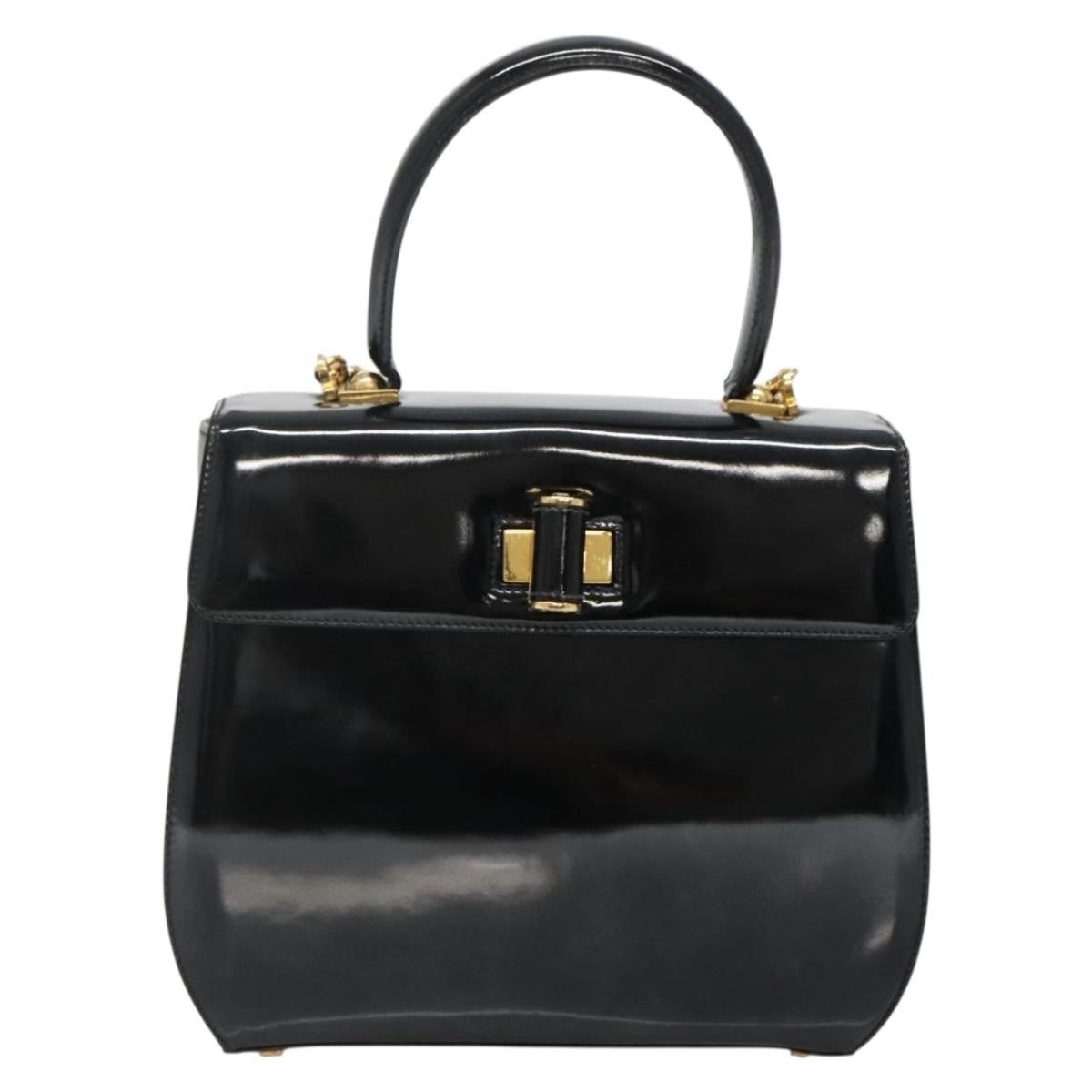 Salvatore Ferragamo Gancini handbag Patent leather Product Image