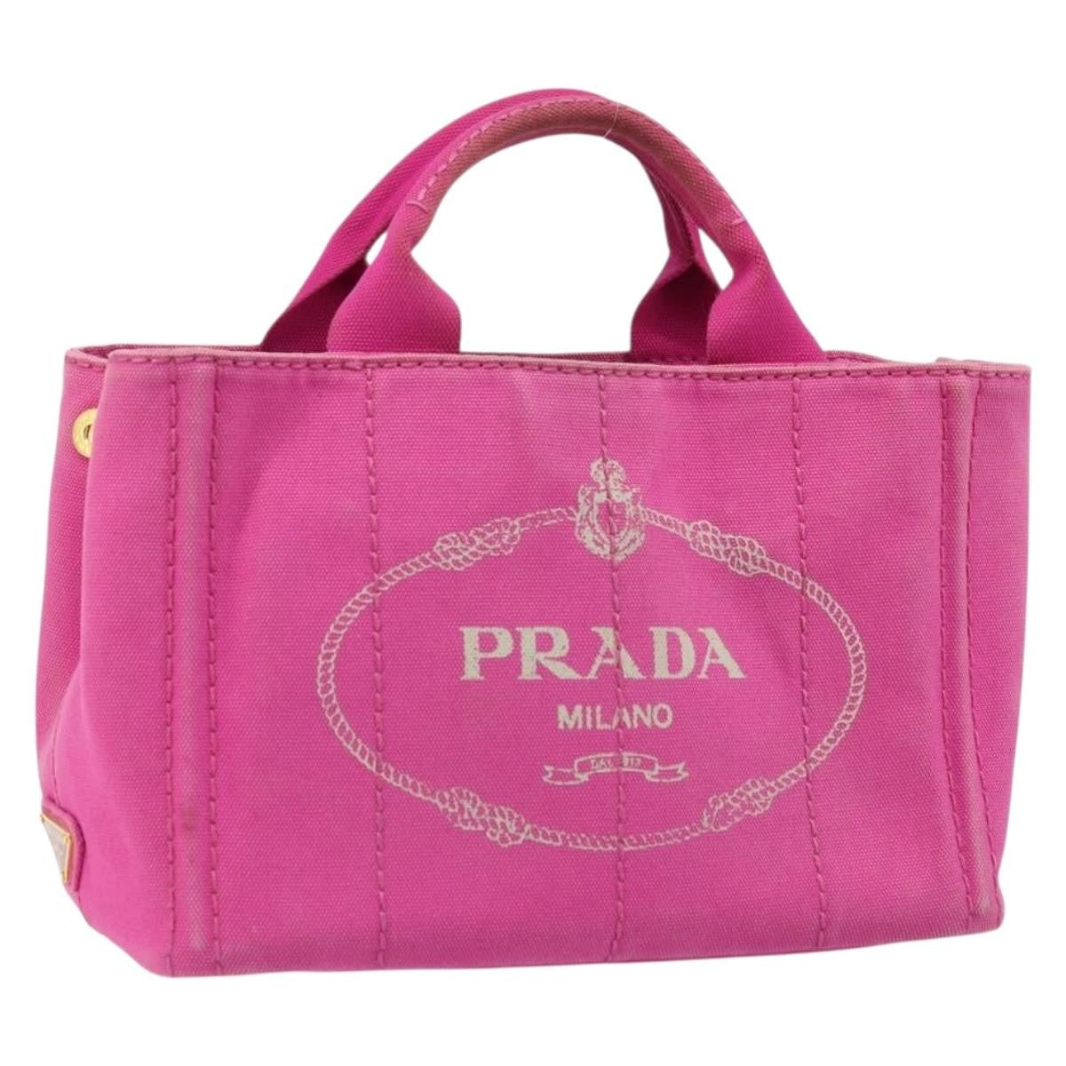 Prada Canapa Tote Canvas Large
