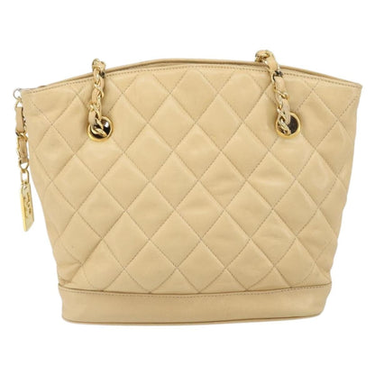 Chanel Vintage CC Chain Shopper Quilted Leather Product Image