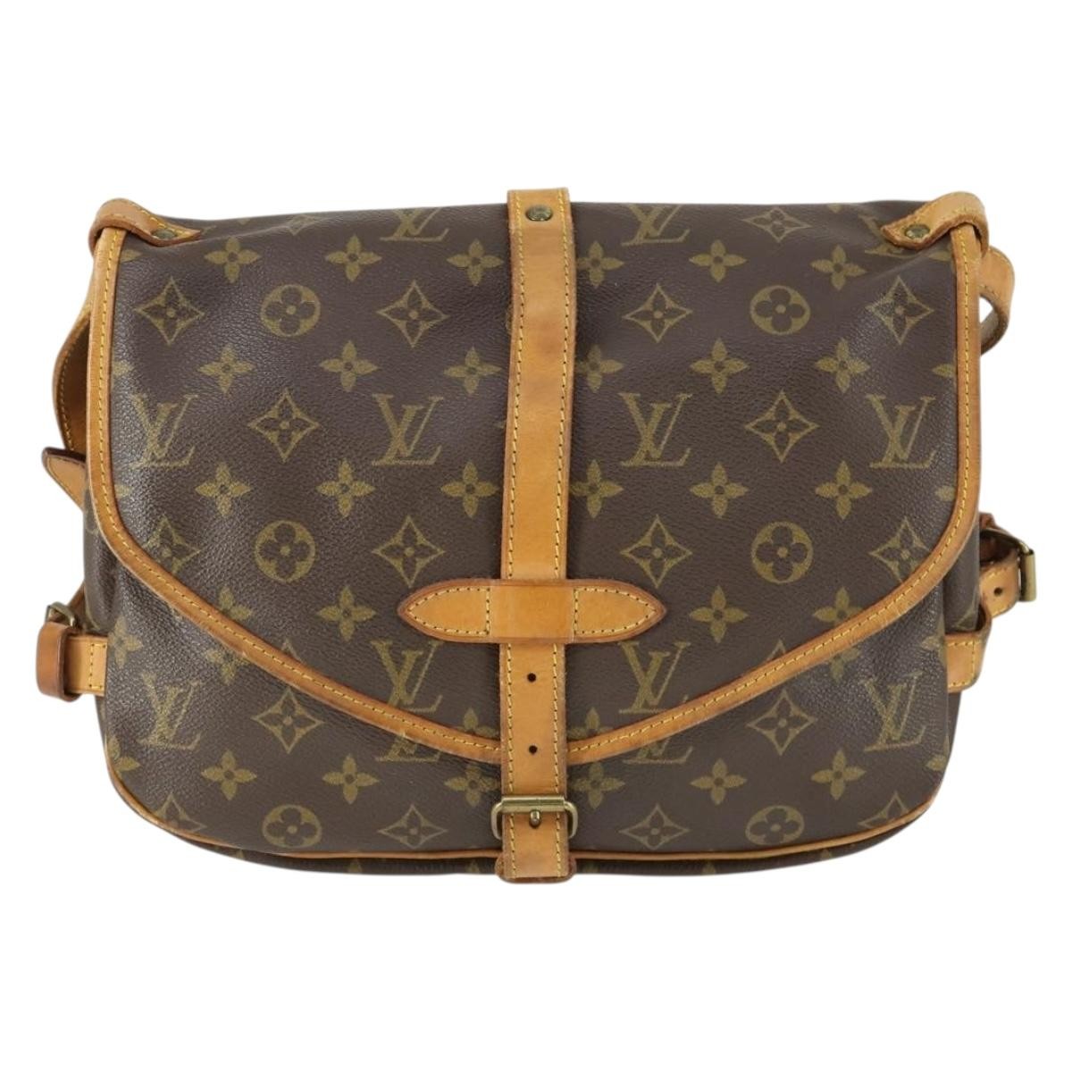 Louis Vuitton Saumur Handbag Monogram Canvas Product Image