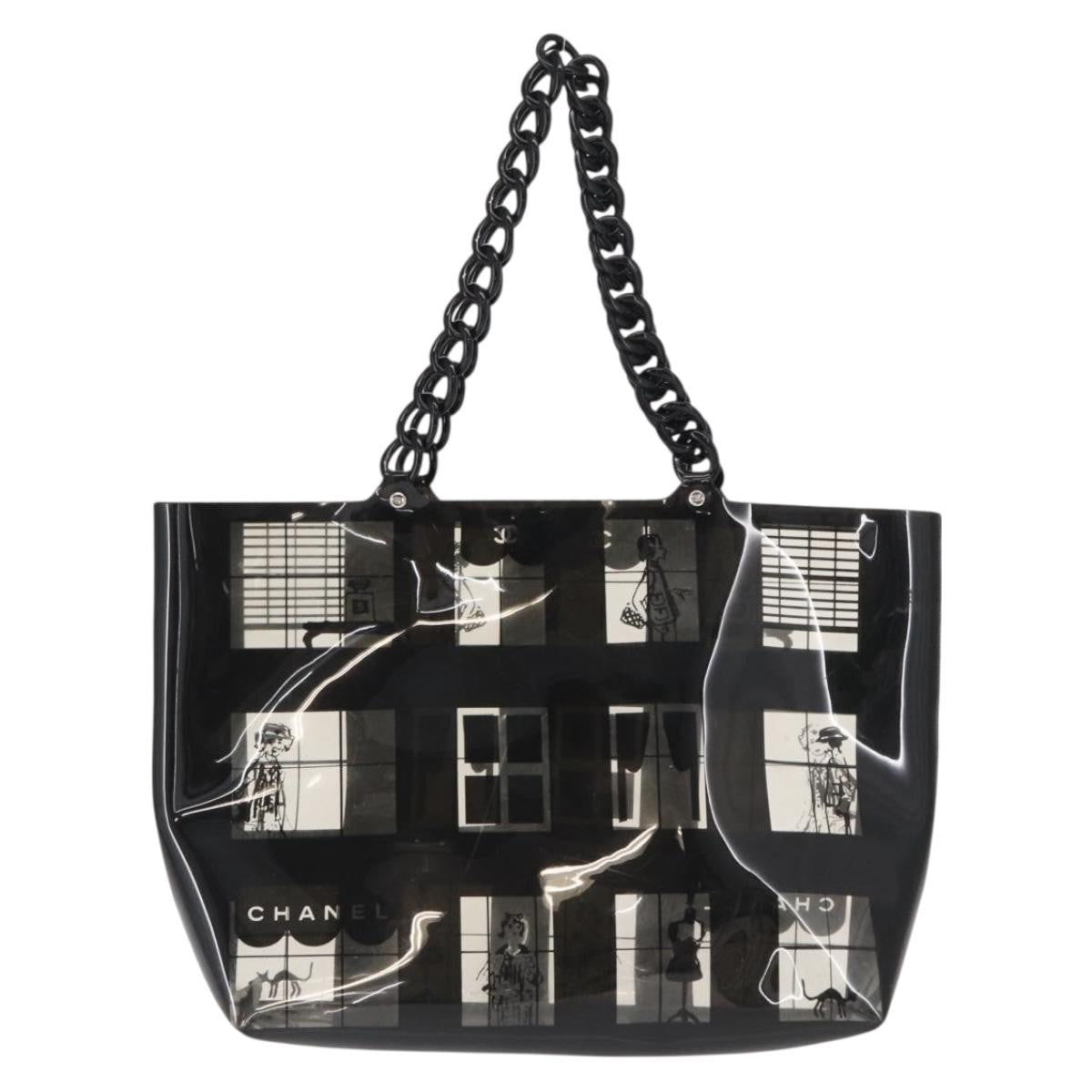 Chanel Coco Window Tote Printed Vinyl Large