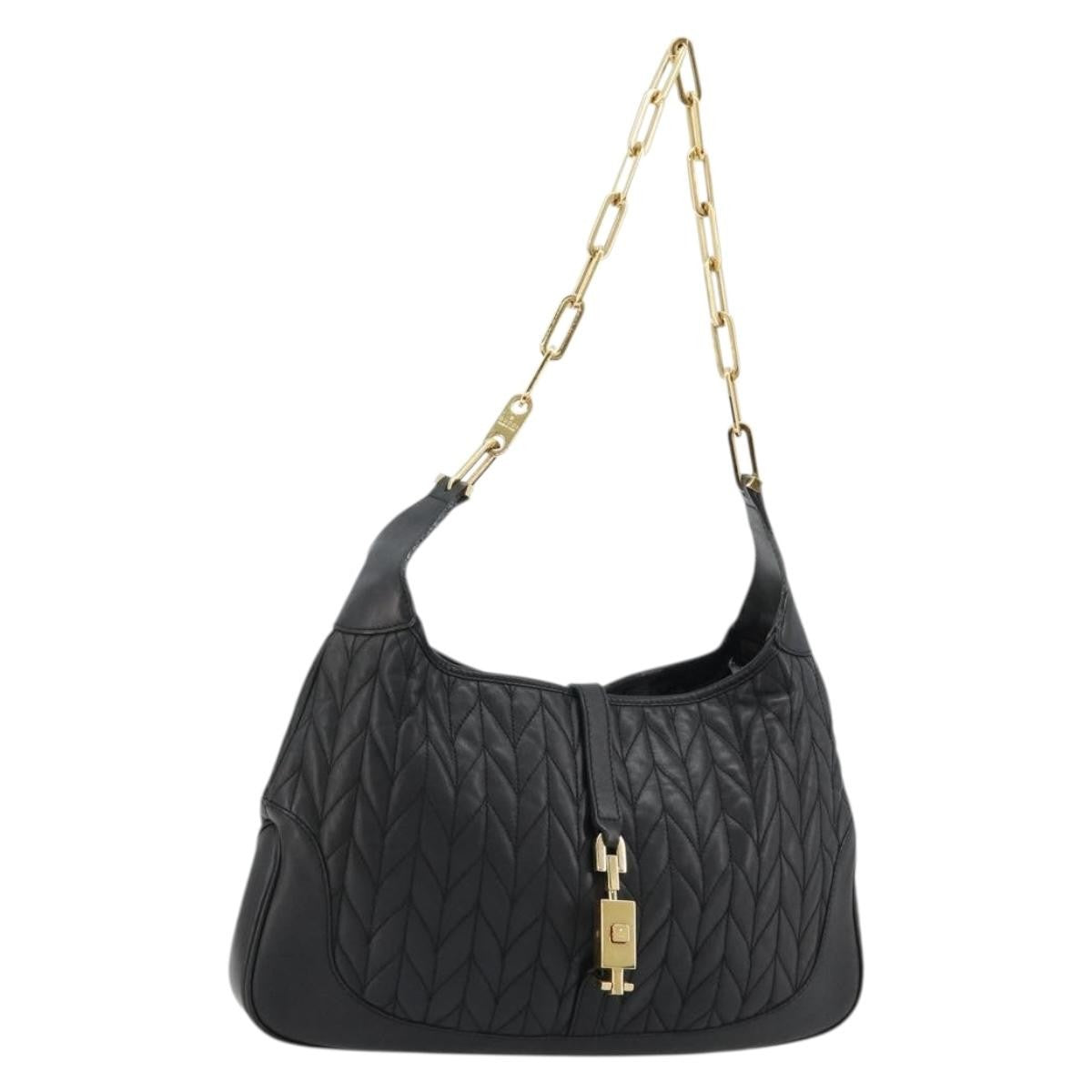 Gucci Vintage Jackie Shoulder Bag Canvas and Leather Product Image