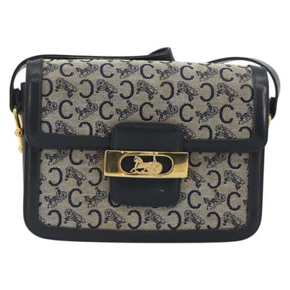 Celine Vintage Horse Carriage C Macadam Canvas and Leather Product Image