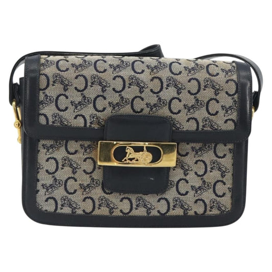 Celine Vintage Horse Carriage C Macadam Canvas and Leather Product Image