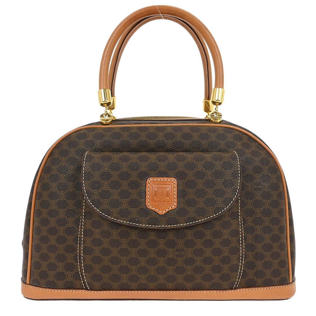 Celine C Macadam Handbag Canvas Product Image