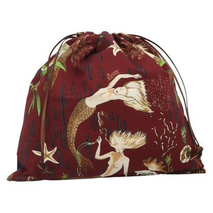 Loewe Paula Drawstring Pouch Printed Canvas Small