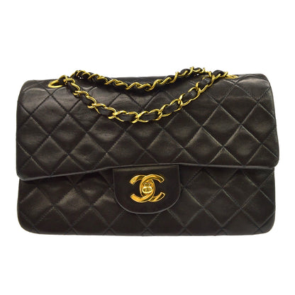 Chanel Classic Timeless Double Flap Quilted Lambskin Small