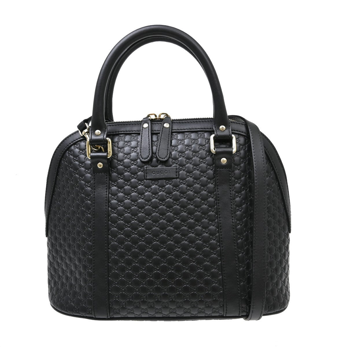 Gucci Convertible Dome Satchel Microguccissima Leather Medium