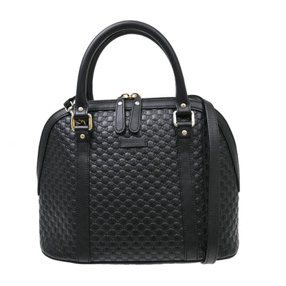 Gucci Convertible Dome Satchel Microguccissima Leather Medium