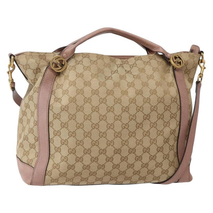 Gucci Vintage Interlocking G Canvas and Leather Product Image