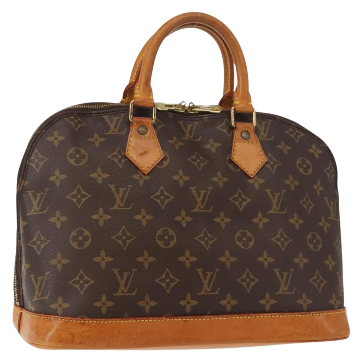 Louis Vuitton Vintage Alma Handbag Monogram Canvas PM