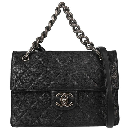 Chanel Paris-Edinburgh Square Flap Caviar 2 way Medium
