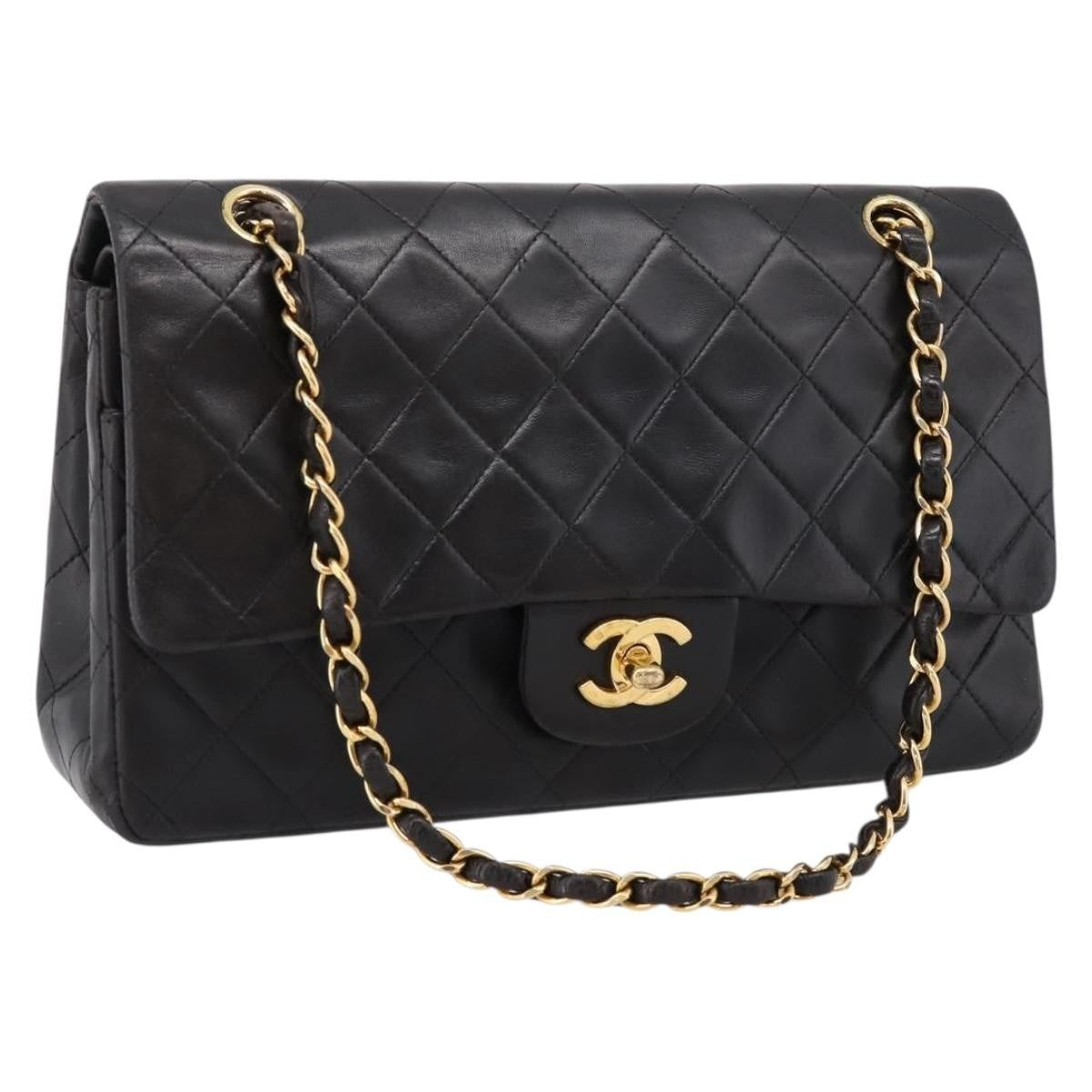 Chanel Classic Double Flap Quilted Lambskin Small
