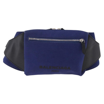 Balenciaga Navy Neo Lift Waist Canvas and Leather Product Image