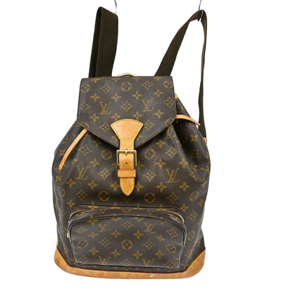 Louis Vuitton Vintage Montsouris Monogram Canvas GM