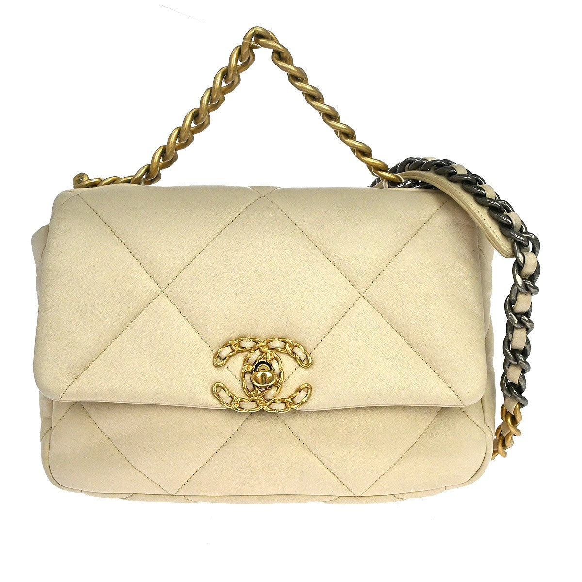 Chanel 19 Flap Quilted Leather Medium