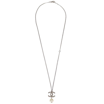 Chanel CC Drop Pendant Metal with Enamel and Glass Product Image