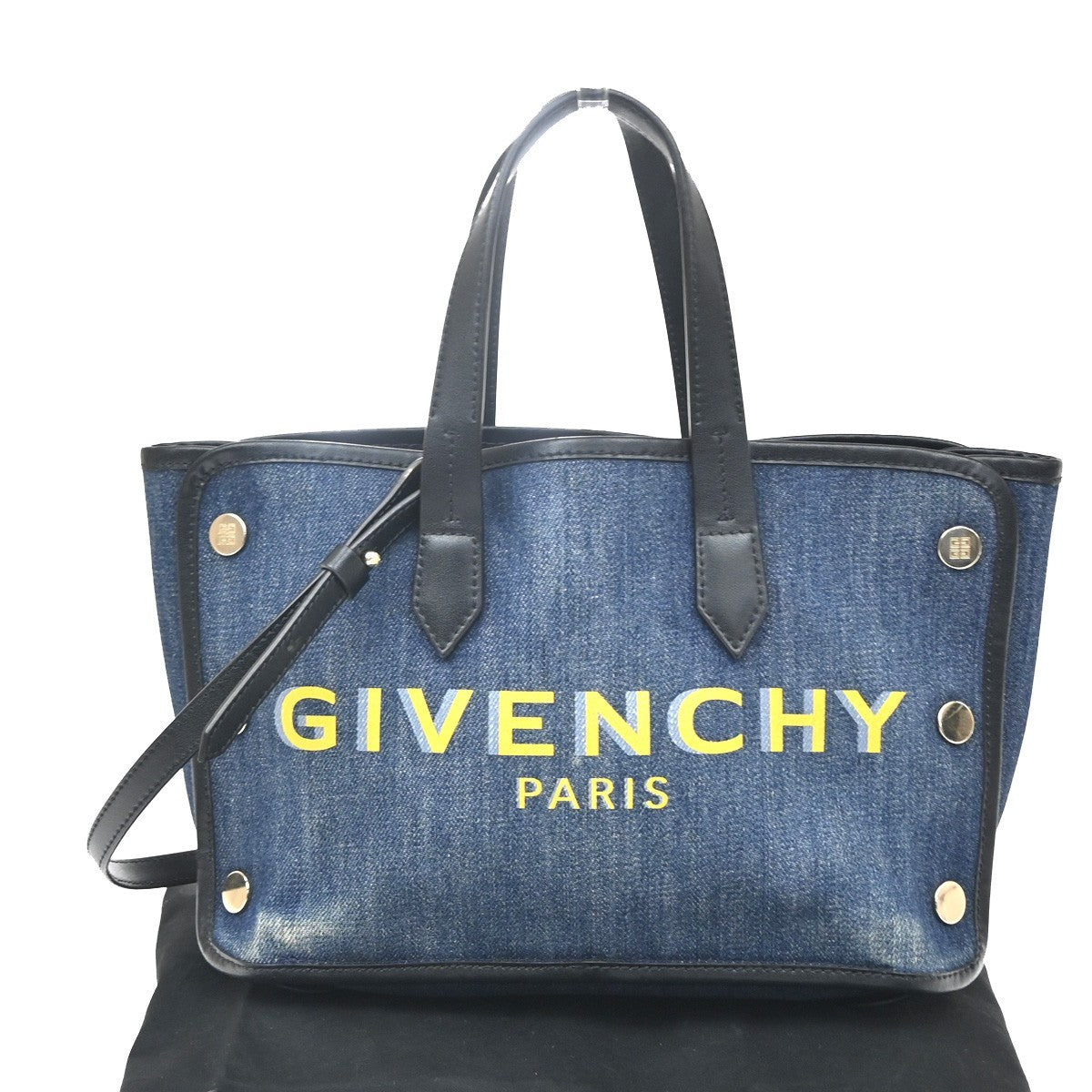 Givenchy Bond Shopper Tote Denim Medium