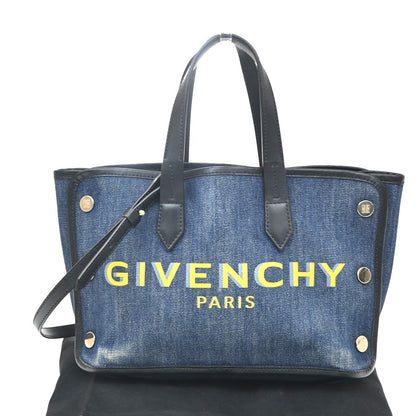 Givenchy Bond Shopper Tote Denim Medium