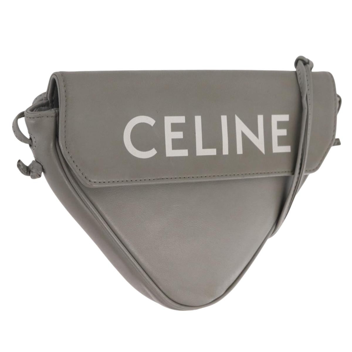 Celine Triangle Leather Small