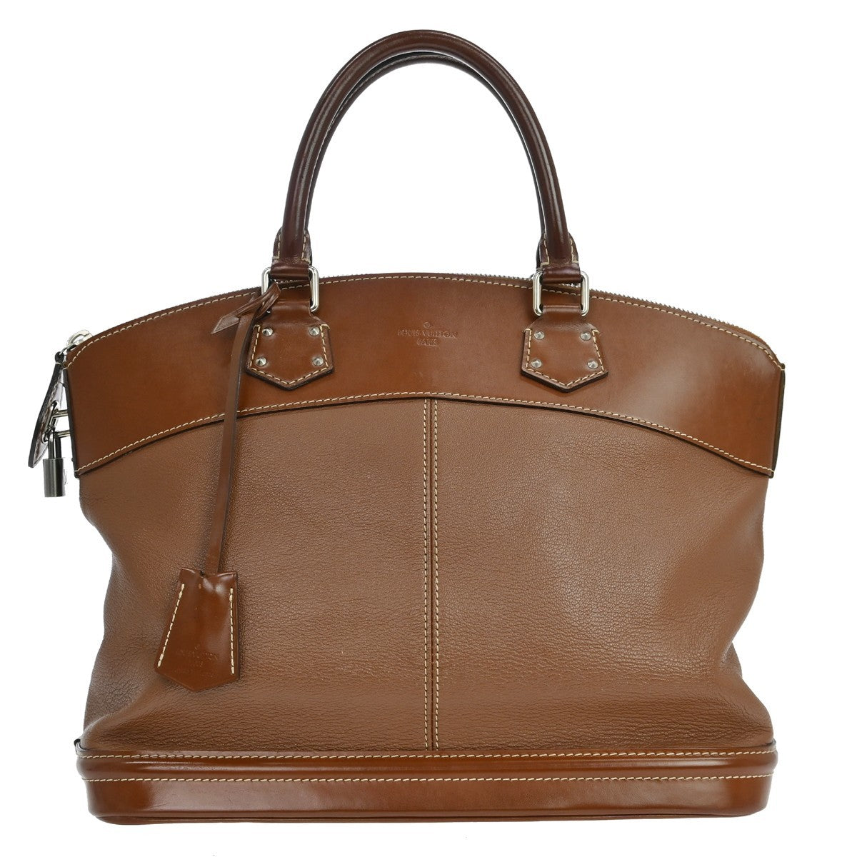 Louis Vuitton Suhali Lockit Handbag Leather MM