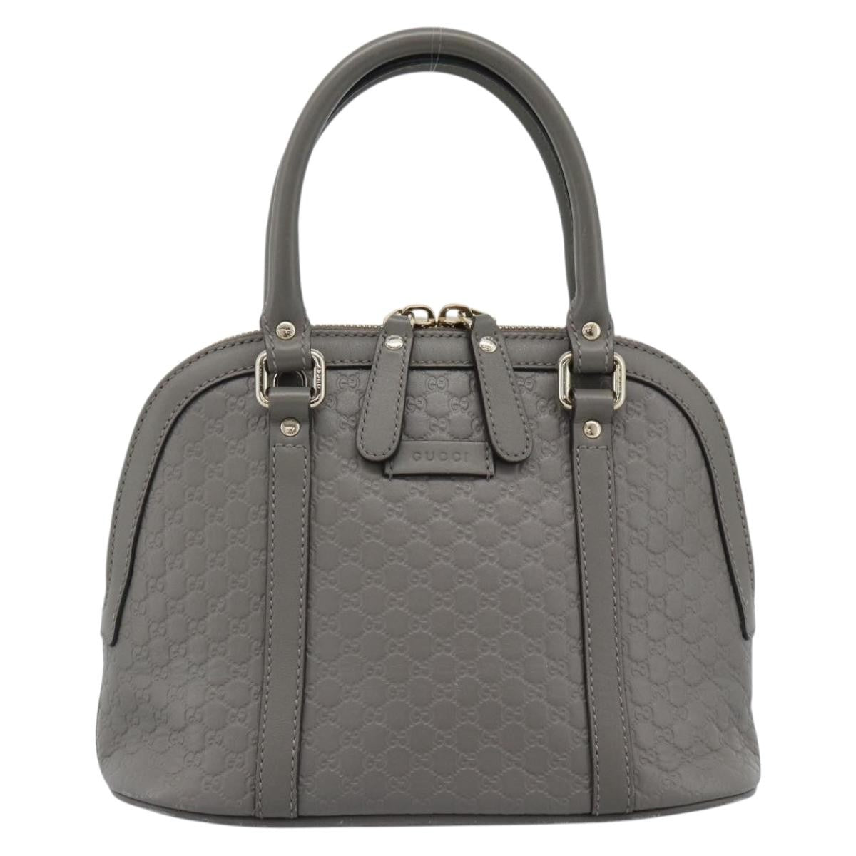 Gucci Convertible Dome Satchel Microguccissima Leather Mini