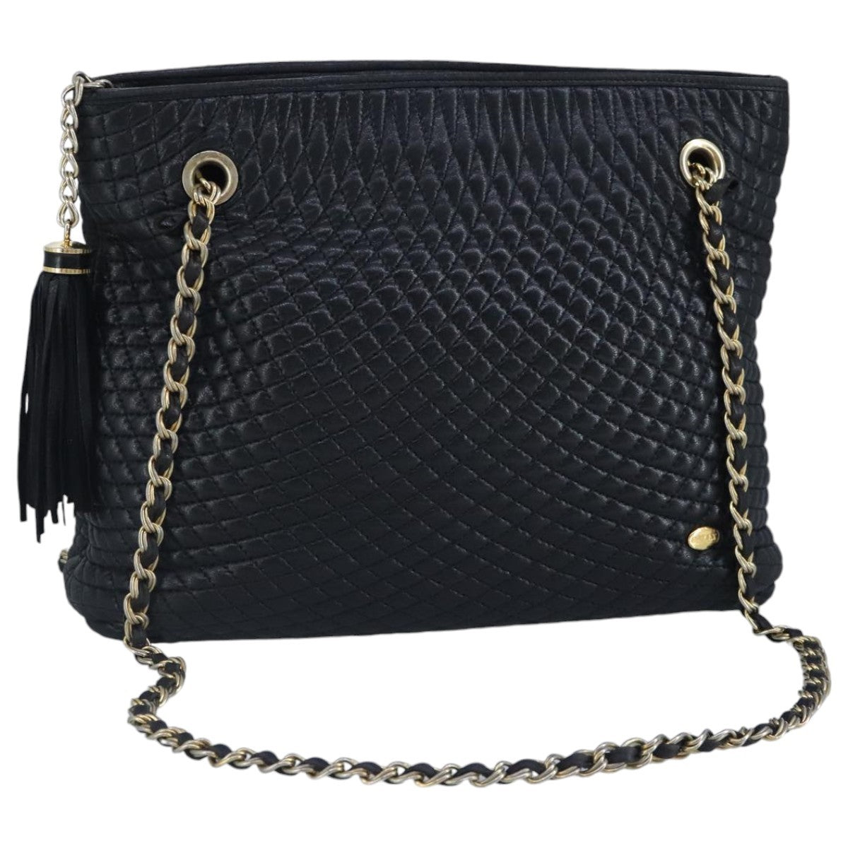 Bally Vintage Chain Quilted Leather Product Image