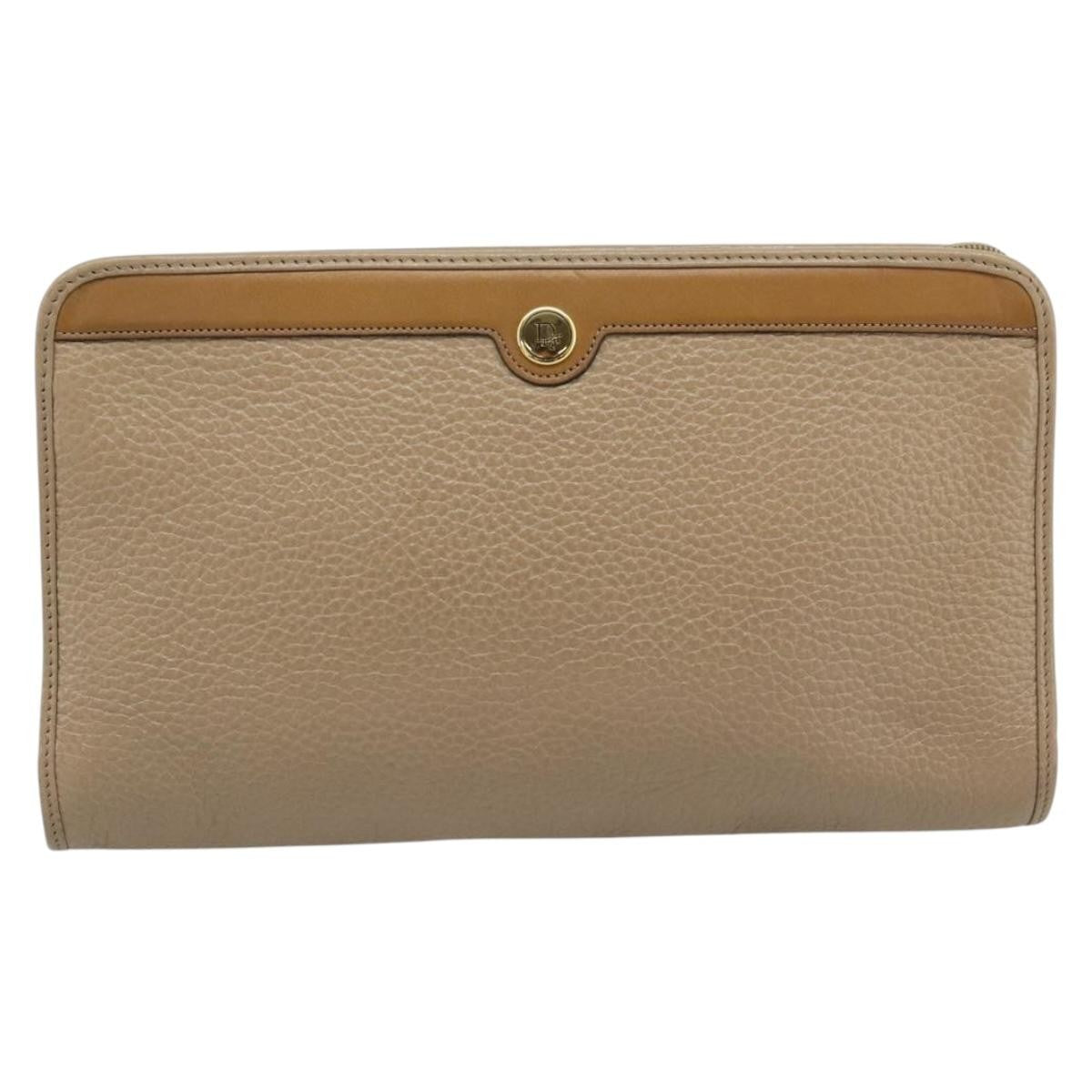 Christian Dior Vintage Zip Pochette Leather Product Image
