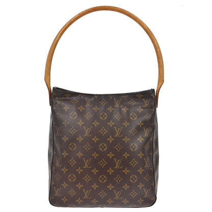 Louis Vuitton Monogram Looping Handbag Monogram Canvas GM