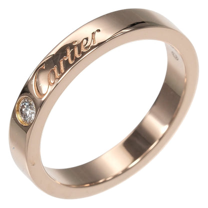 Cartier C de Cartier Wedding Band 18K Rose Gold with Diamond Product Image