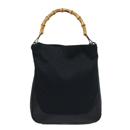 Gucci Bamboo Shoulder Bag GG Canvas Product Image