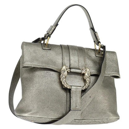 Bvlgari Leoni Top Handle Leather Medium