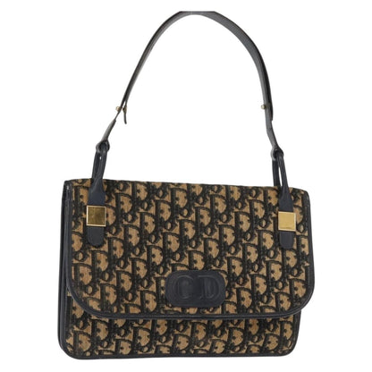 Christian Dior Vintage Trotter Shoulder Bag Canvas Product Image