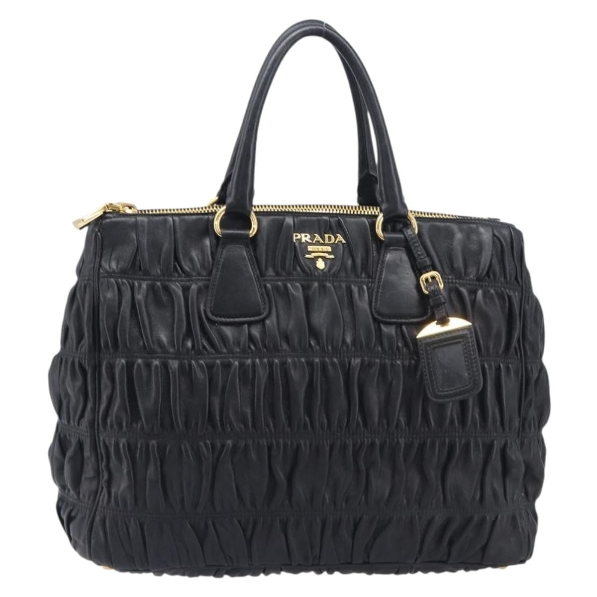 Prada Gaufre Double Zip Convertible Nappa Leather Medium