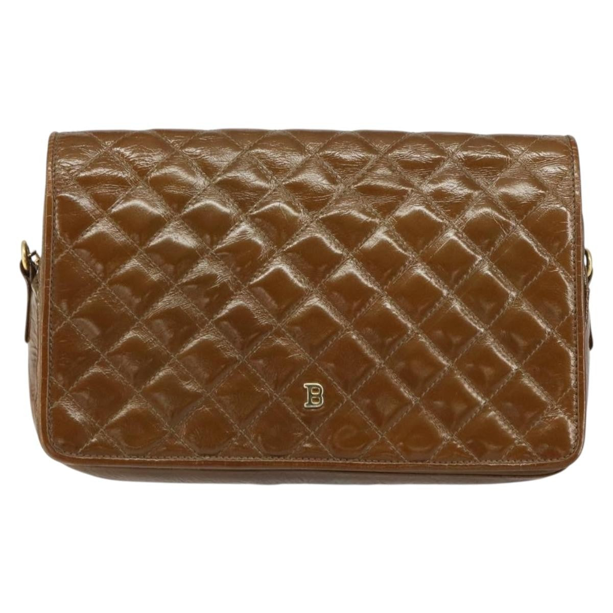 Bally Vintage Chain Quilted Patent leather Product Image