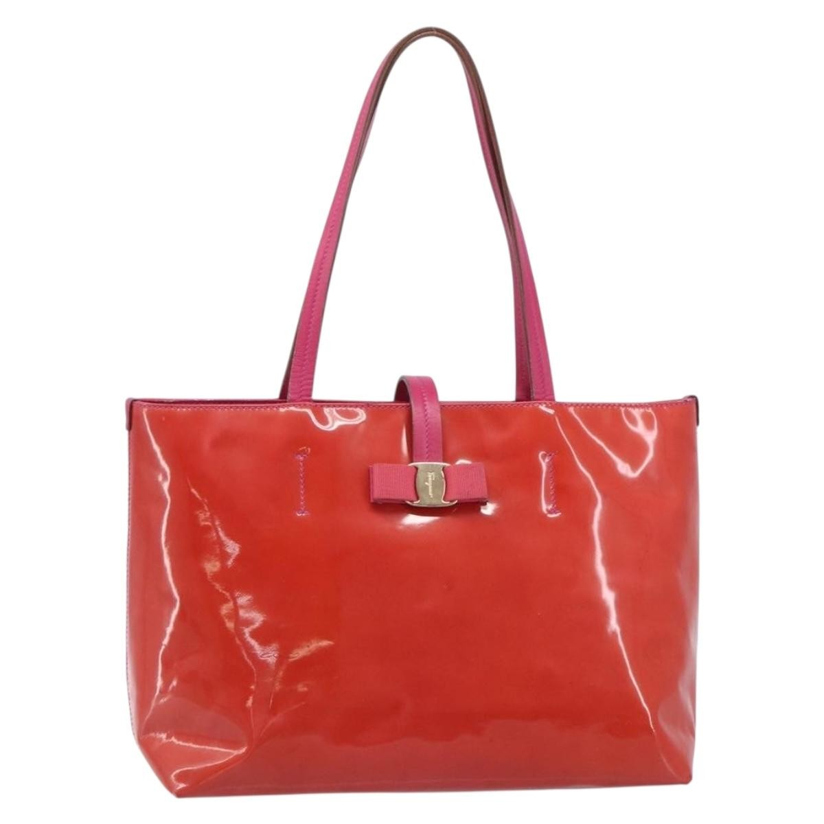 Salvatore Ferragamo Vala tote Patent Leather Product Image