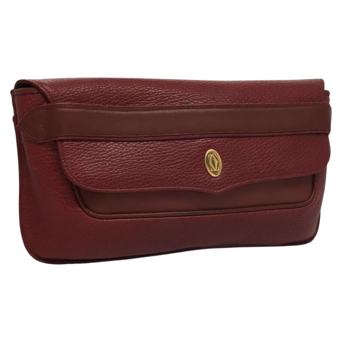 cartier Must de Cartier Clutch Leather Product Image